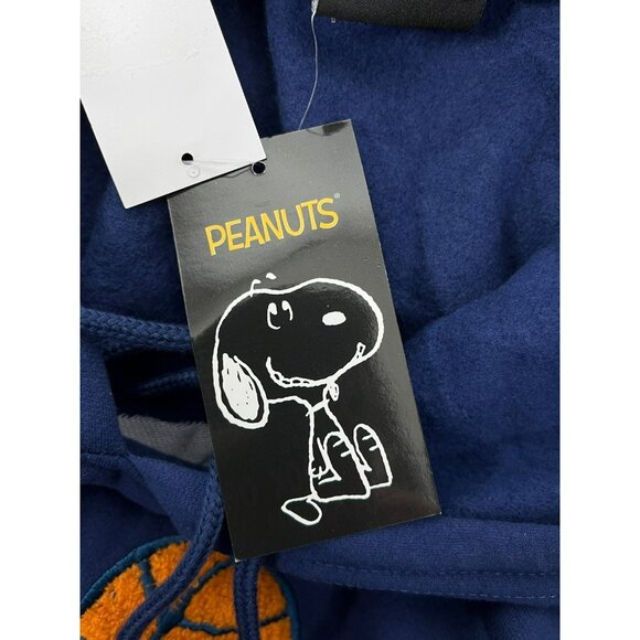 Peanuts Snoopy Basketball Mens Hoodie XL Blue - Picture 7 of 10